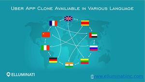Elluminati Inc's Uber app Clone Available in Various Language and Currency.