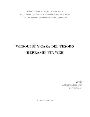 Ficha Informativa De La Herramienta Web