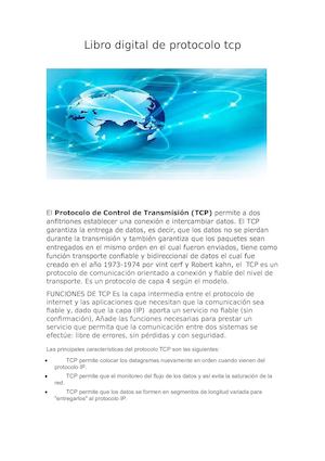 Libro Digital De Protocolo Tcp Alejandro
