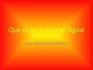 Que Es Un Cuaderno Digital
