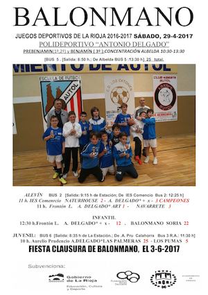 Balonmano 29 04 2017