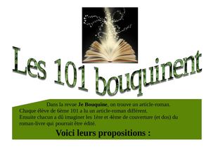 Livret 101 Je Bouquine