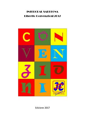 Libretto Convenzioni 2017