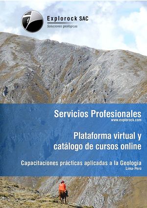 Explorock SAC: Plataforma virtual y catálogo de cursos online