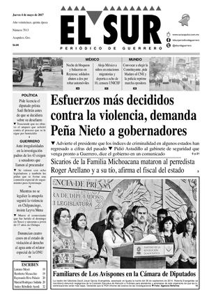 El Sur Jueves 04052017