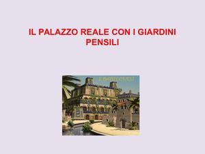 Marta-Andrea-Antonio-Alessandro-Il Palazzo Reale Con I Giardini Pensili