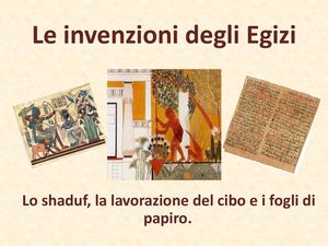 Giovanni-Antonio-Le Invenzioni Degli Egizi