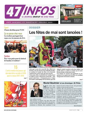 47infos N°35 Vendredi 5 Mai 2017