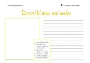 Describimos Animales