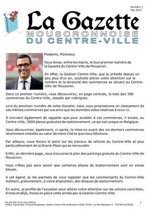 La Gazette Mouscronnoise Du Centre Ville Mai 2017