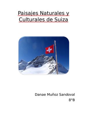 Paisajes Naturales Y Culturales De Suiza