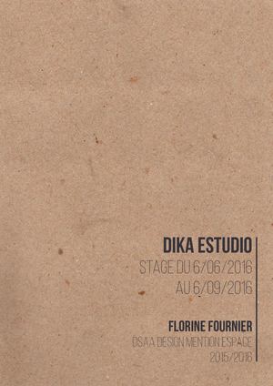 Rapport De Stage DIKA