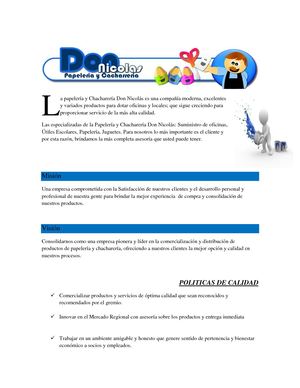 Papeleria Don Nicolas