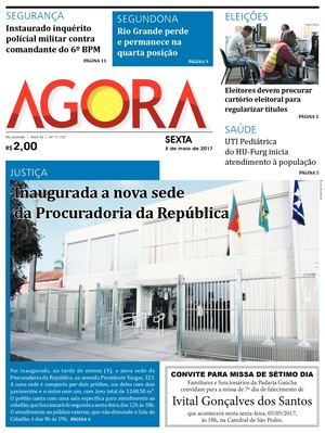 Jornal Agora - 11737 - 5 de Maio de 2017