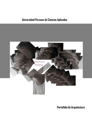 Portafolio De Arquitectura Herick Perez