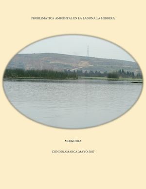 Deterioro En La Laguna De La Herrera Pdf