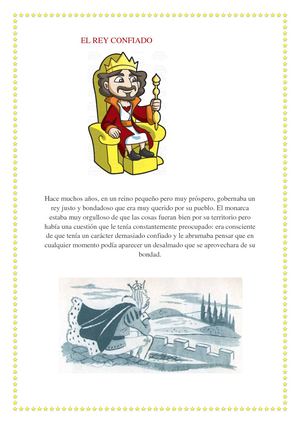 Cuento El Rey Confiado