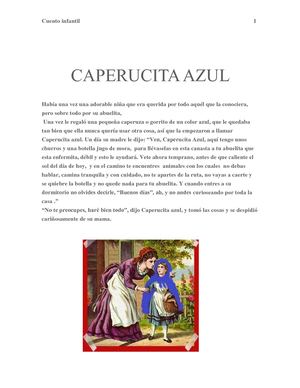 Caperucita Azul (1) Yenny