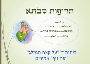 תרופות סבתא אמירים
