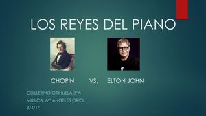Trabajo Chopin vs. Elton John