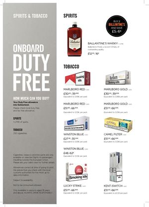 EZY - Duty Free Winter 16/17 Leaflet SWISS