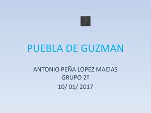 Puebla De Guzman