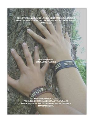 Transversalizacion De La Educacion Ambiental En Tres Ie Rurales De Manizales