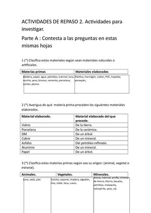 Actividades De Repaso 2