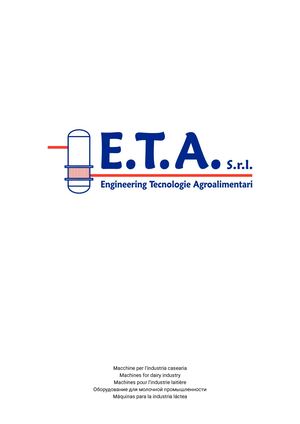 Eta Bianco Catalogo 2017