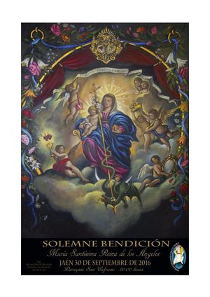 Librito Bendicion Reina De Los Angeles 2016