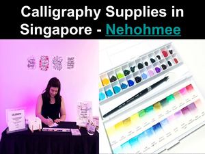 Calligraphy Supplies in Singapore