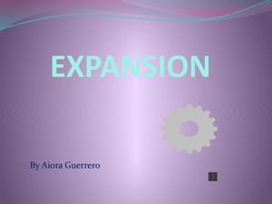 Expansion