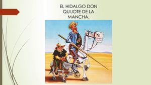 Don Quijote De La Mancha