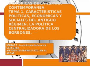 Unidad 2 La Península Ibérica En La Edad Media