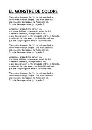 El monstre de colors