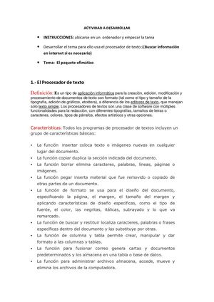 Tarea De Ofimatica