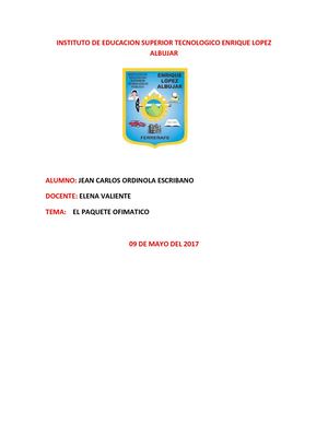 Instituto De Educacion Superior Tecnologico Enrique Lopez Albujar