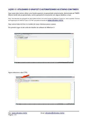 Curso CLP - L17 UTILIZANDO GRAFCET E AUTOMATIZANDO AS ETAPAS COM TIMER I