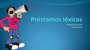 Prestamos Lexicos