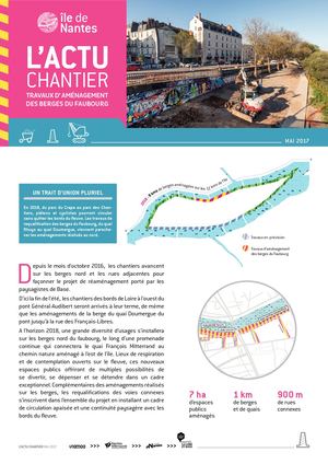L'Actu Chantier : Les berges du Faubourg