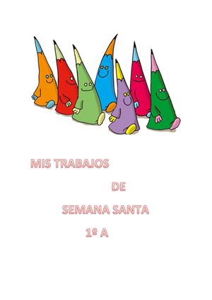 Mis trabajos de Semana Santa