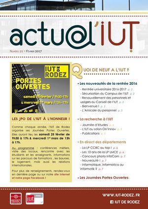 Actu@l'iut N°21 2017