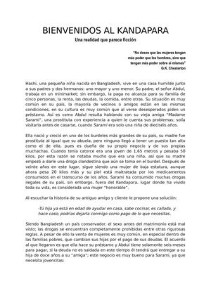 Bienvenidos Al Kandapara