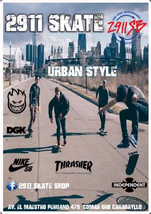 Catálogo "2911 Skate" Mayo 2017