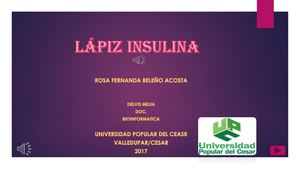 Lápiz Insulina
