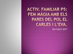 Activ. Fam. Pol - P5