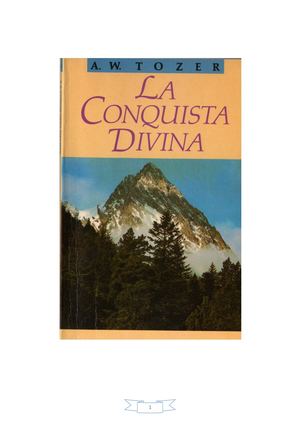 A. W. Tozer - La Conquista Divina