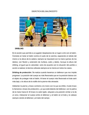 Didactica De Basquet
