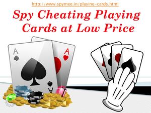 Spy Cheating Playing Cards In Delhi India