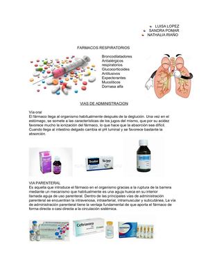 Farmacos Respiratorios